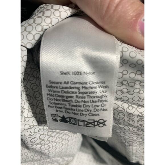 Eddie Bauer Weather Edge Jacket Men Size L Black Full Zip LARGE - Picture 3 of 5